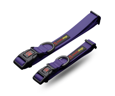 Smellydogz Small/Medium Adjustable Comfort Collar - Purple