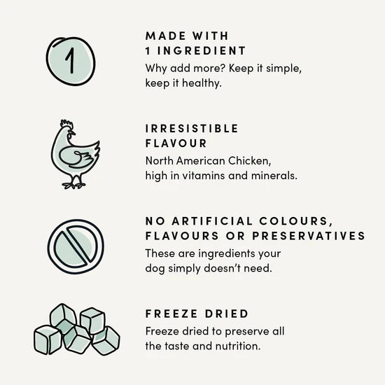 Crumps' Naturals Chicken Bites 100g