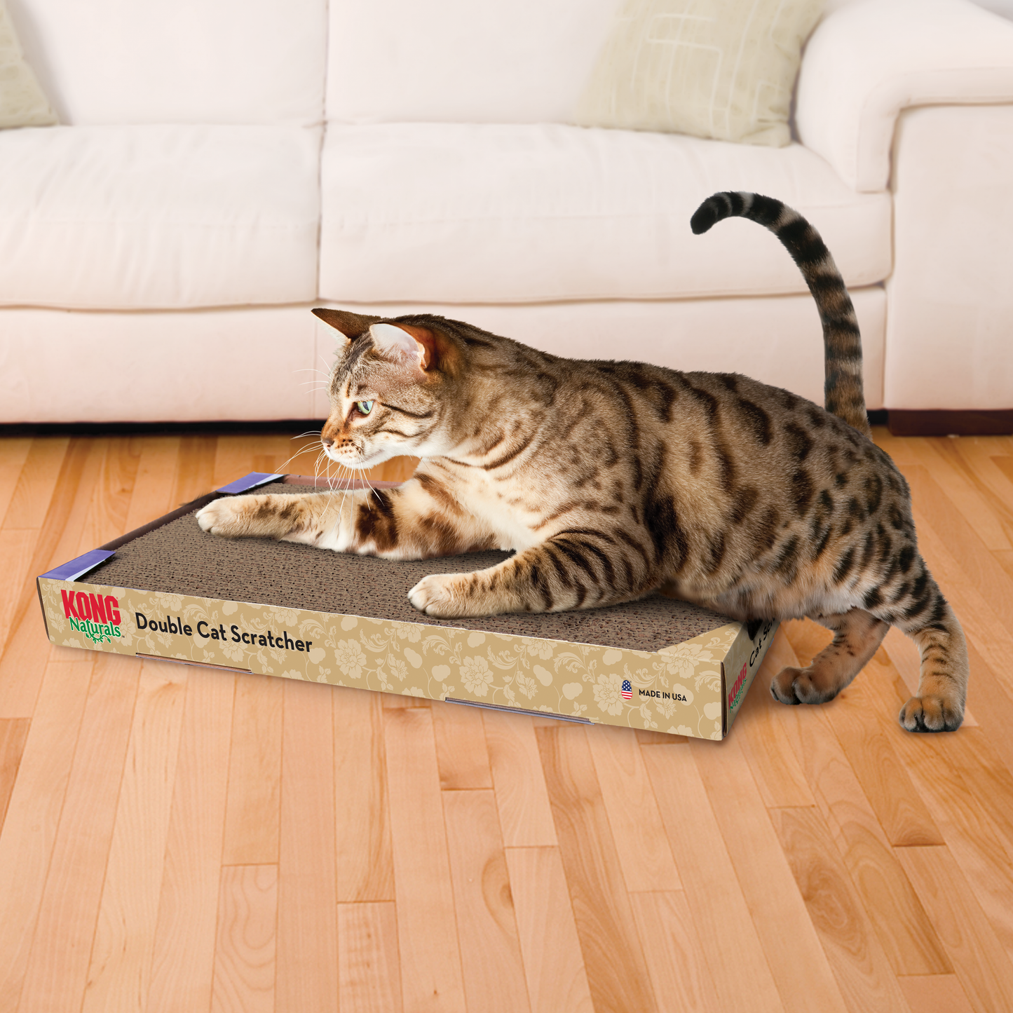 Kong Naturals Double Catnip Scratcher