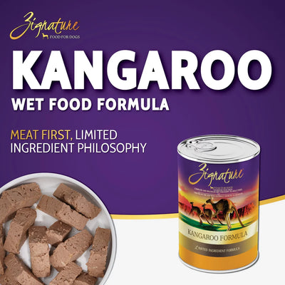 Zignature Kangaroo Formula Wet Dog Food 13oz