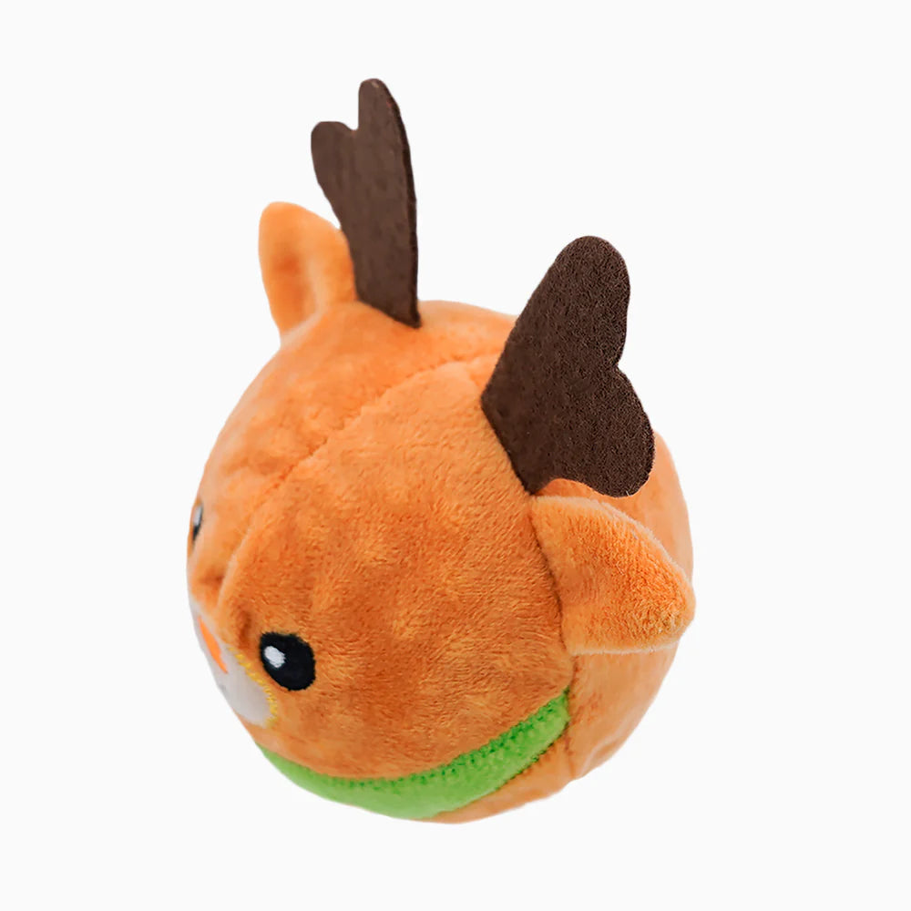 HugSmart Happy Woofmas - Reindeer Ball