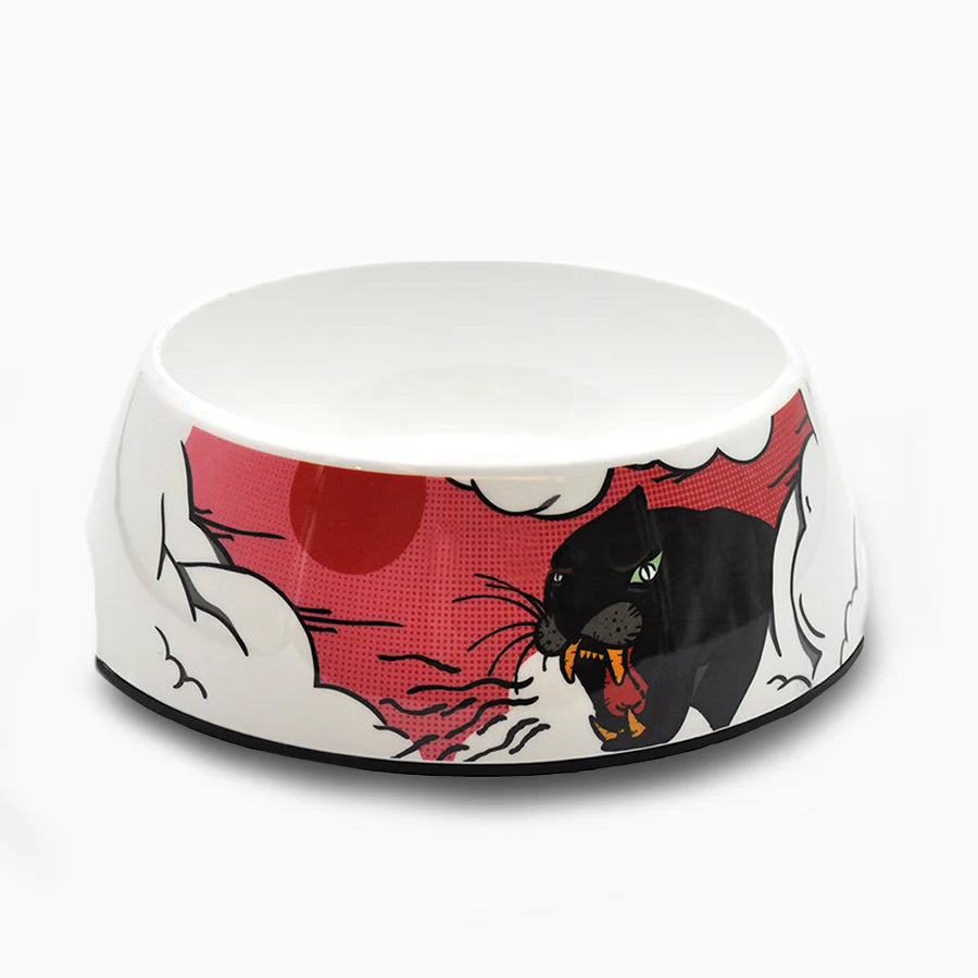 Hugsmart Panther Dog Bowl Large