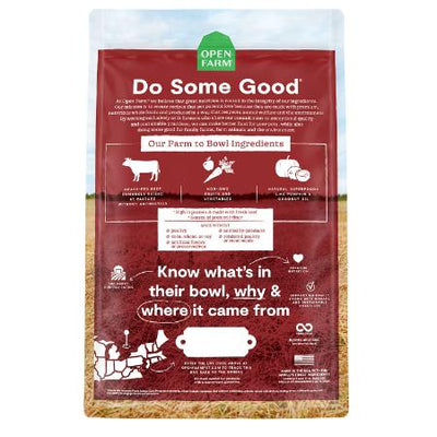 Open Farm Grass-Fed Beef Grain Free 22lb