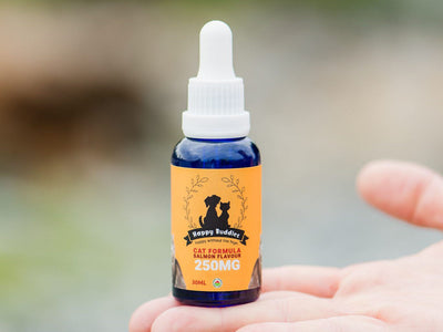 Happy Buddies Feline Whole Hemp Plant Extract Oil Tincture 30ml