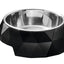 Hunter Dog Melamine Kimberley Small Black Feeding Bowl