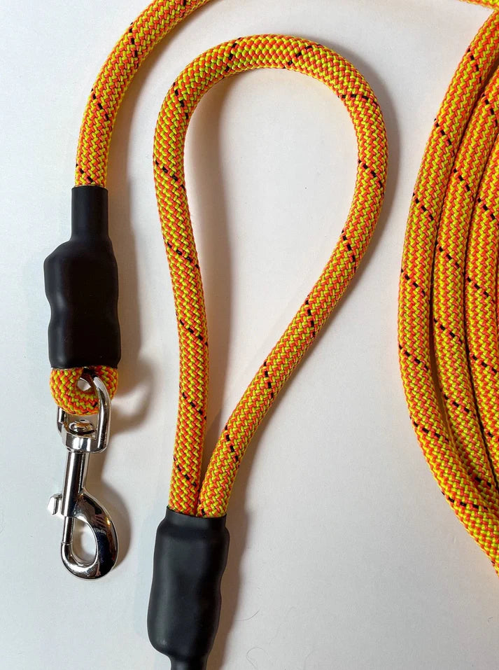 Good Dog Goods 8' Upcycled Climbing Rope Leash