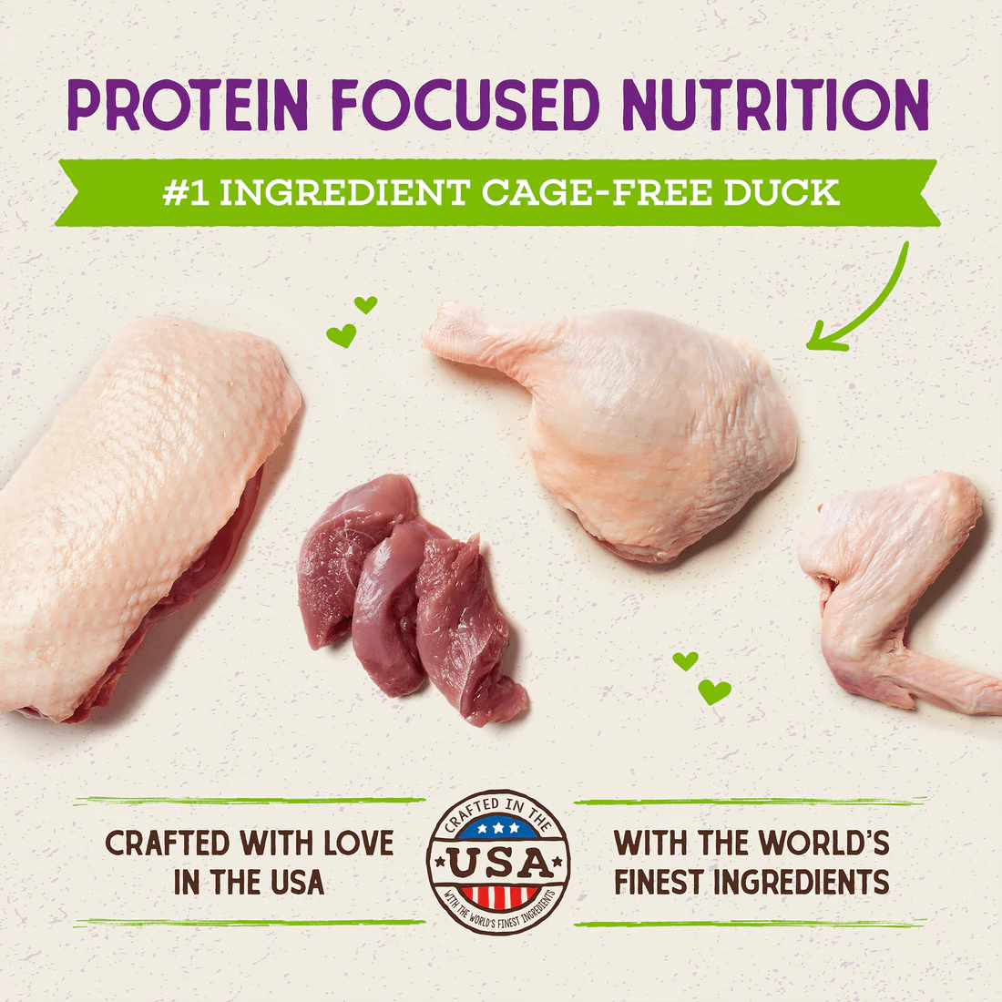 Stella & Chewy's Raw Coated Kibble Cage-Free Duck Recipe 5lb
