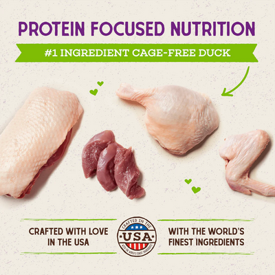 Stella & Chewy's Raw Coated Kibble Cage-Free Duck Recipe 5lb