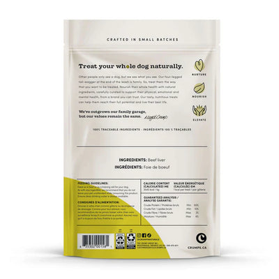 Crumps' Naturals Freeze Dried Beef Liver Mini Trainers 126g