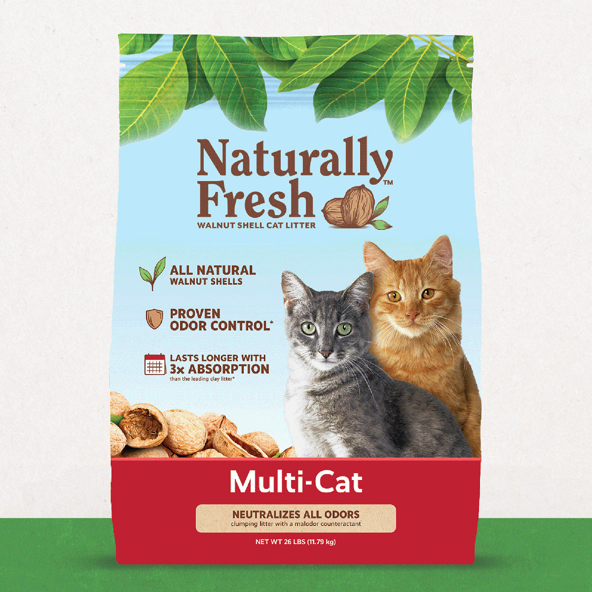 Naturally Fresh Multi-Cat Formula Litter 26lb