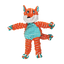 Kong Floppy Knots Fox Medium/Large