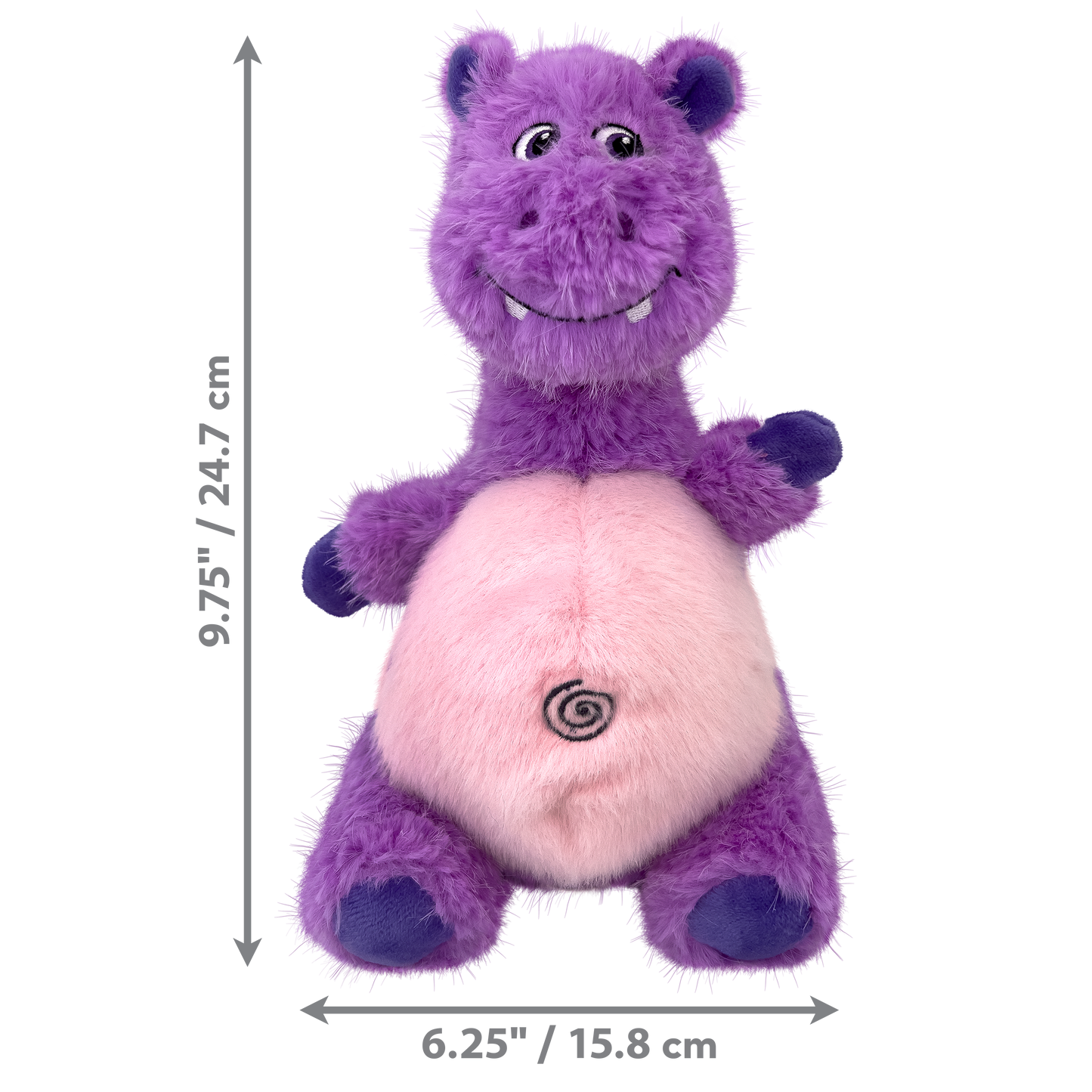 Kong Knots Belly Hippo Medium/Large
