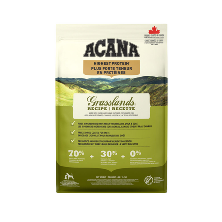 Acana Highest Protein Grasslands 11.4kg