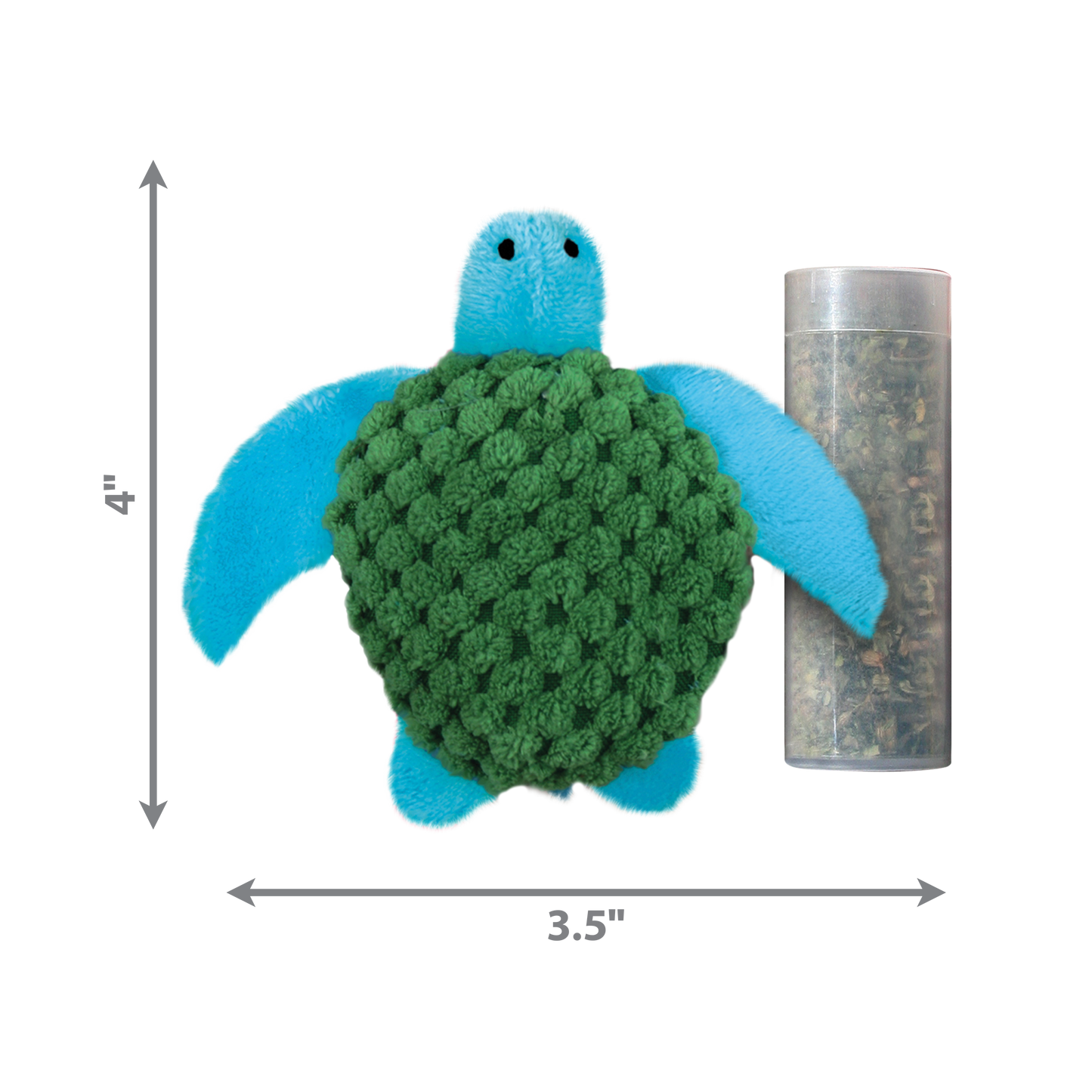Kong Refillables Catnip Turtle