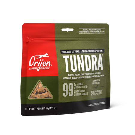 Orijen Freeze Dried Cat Treats Tundra Recipe 35g