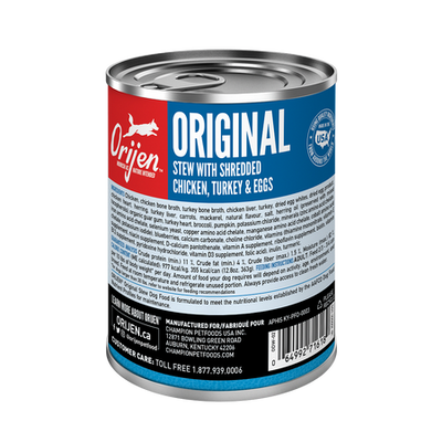 Orijen Original Stew Recipe with Chicken, Turkey & Eggs 363g