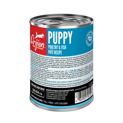 Orijen Puppy Poultry & Fish Pâté Recipe 363g