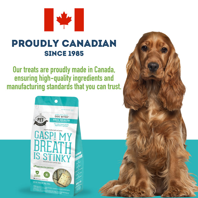Granville Pet Treatery Gasp! My Breath is Stinky - Nutra Bites Oral Health Supplement For Dogs 240g