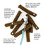Crumps' Naturals Plaque Busters Advanced Double Fresh Dental Sticks 7" - 10 Pack - 270g