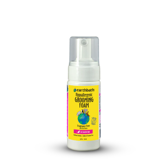Earthbath Hypoallergenic Cat Grooming Foam 118g