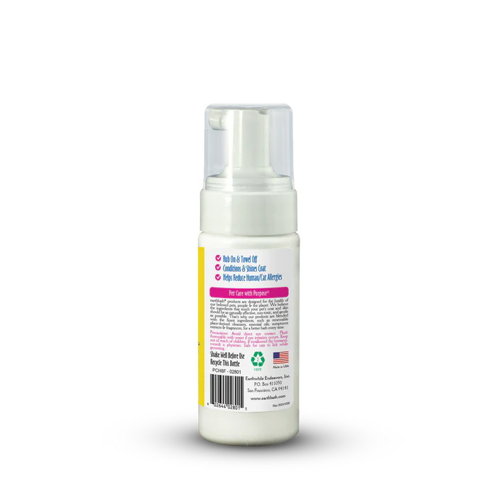 Earthbath Hypoallergenic Cat Grooming Foam 118g