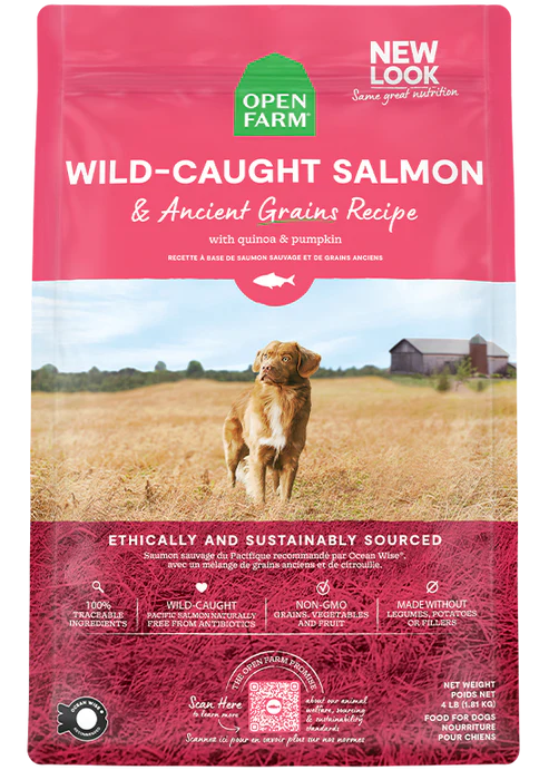 Open Farm Wild-Caught Salmon & Ancient Grains 22lb