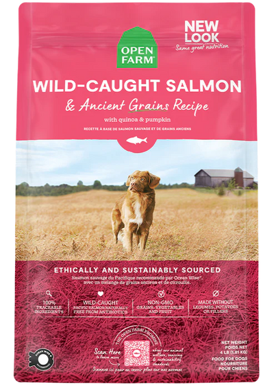 Open Farm Wild-Caught Salmon & Ancient Grains 22lb