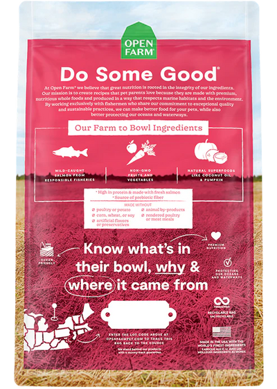 Open Farm Wild-Caught Salmon Grain-Free 22lb