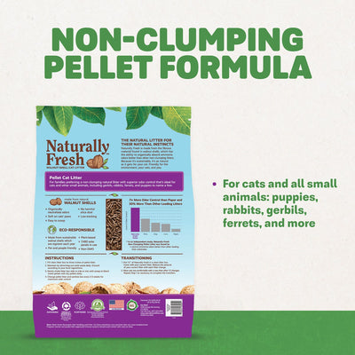Naturally Fresh Non-Clumping Pellet Litter 10lb