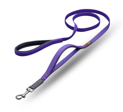 Smellydogz 6' Double Handle Lead - Purple
