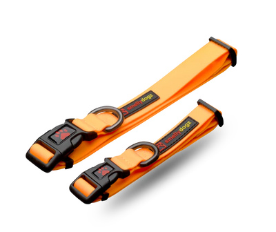 Smellydogz Small/Medium Adjustable Comfort Collar - Orange