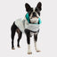 GF Pets Reversible Dog Raincoat | Neon Aqua & Iridescent - 3XL