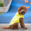 GF Pets Zoom Reversible Dog Raincoat | Neon Yellow and Tie-Dye - Large