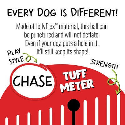 Jolly Pets Jolly Soccer Ball Small 6" Orange