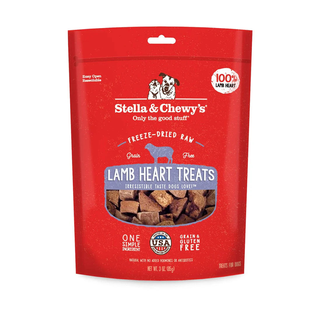 Stella & Chewy's Lamb Heart Treats 85g