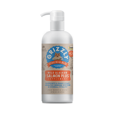 Grizzly Pet Products Salmon Plus Supplement 16oz