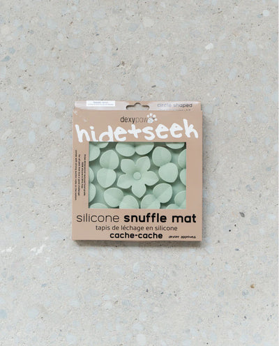 DexyPaws Silicone Enrichment Snuffle Mat - Sage Green