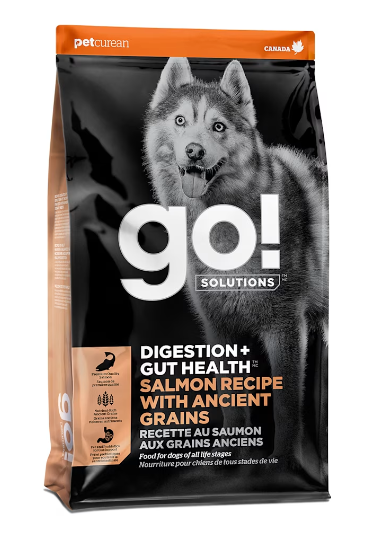 Go! Solutions Digestion & Gut Health Salmon & Ancient Grains 22lb
