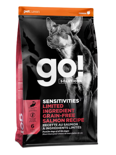 Go! Solutions Sensitivities Limited Ingredient Grain Free Salmon Recipe 12lb