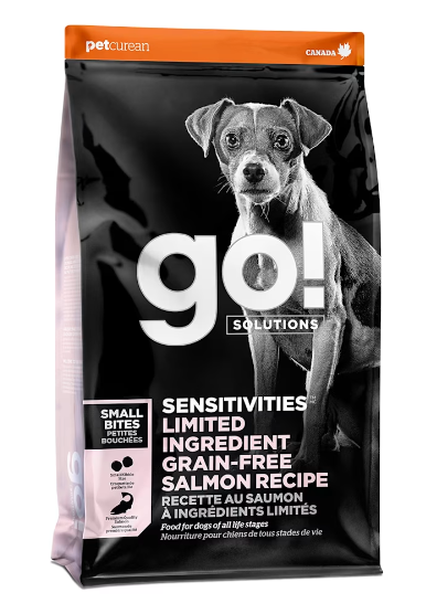 Go! Solutions Sensitivities Limited Ingredient Grain Free Small Bites Salmon Recipe 3.5lb