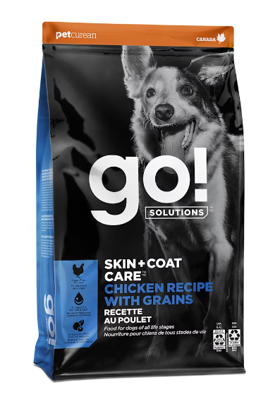 Go! Solutions Skin & Coat Chicken Recipe with Grains 12lb
