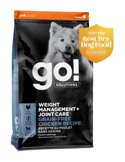 Go! Solutions Weight Management & Joint Care Grain Free Chicken Recipe 12lb