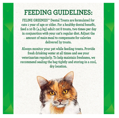 Greenies Feline Adult Dental Chicken Treats 130g