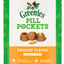 Greenies Pill Pockets Adult Dog Capsule Size Chicken Flavour 224g