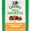 Greenies Pill Pockets Adult Dog Tablet Size Chicken Flavour 90g
