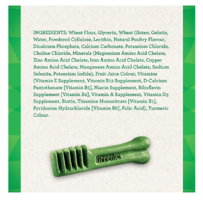 Greenies Large Adult Dental Treats Original 170g