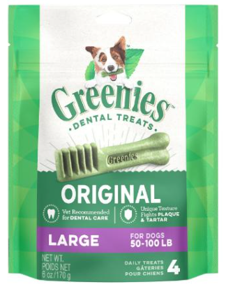 Greenies Large Adult Dental Treats Original 170g
