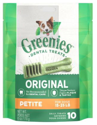 Greenies Petite Adult Dental Treats Original 170g