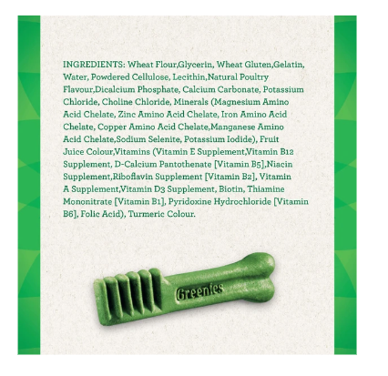 Greenies Petite Adult Dental Treats Original 765g