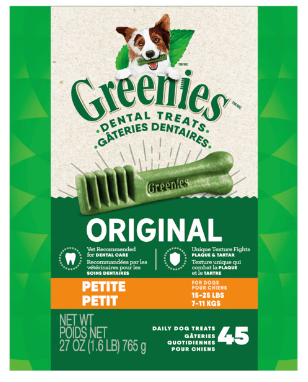 Greenies Petite Adult Dental Treats Original 765g